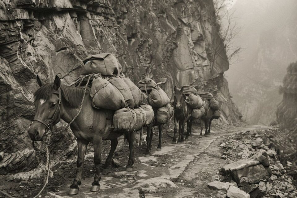 차마고도(茶马古道, Tea Horse Road)는 중국의 역사적인 교역로로, 특히 티벳과 중국 서남부 지역을 연결하는 중요한 경로였습니다.