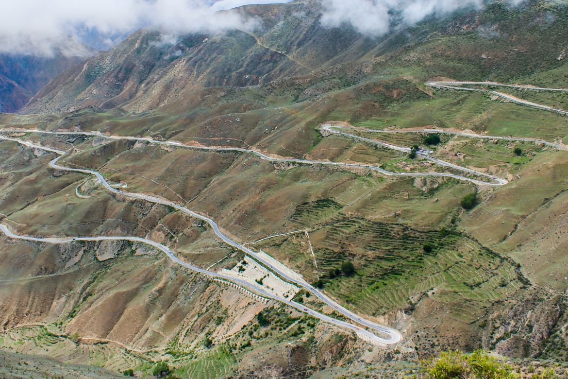 nujiang mountain road03 티벳여행 전문 현지여행사