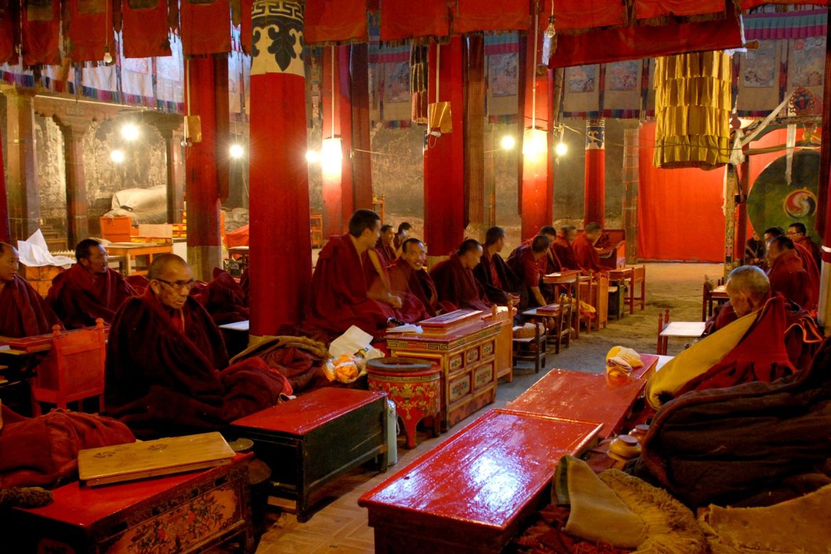 tibet monastery education03 티벳여행 전문 현지여행사