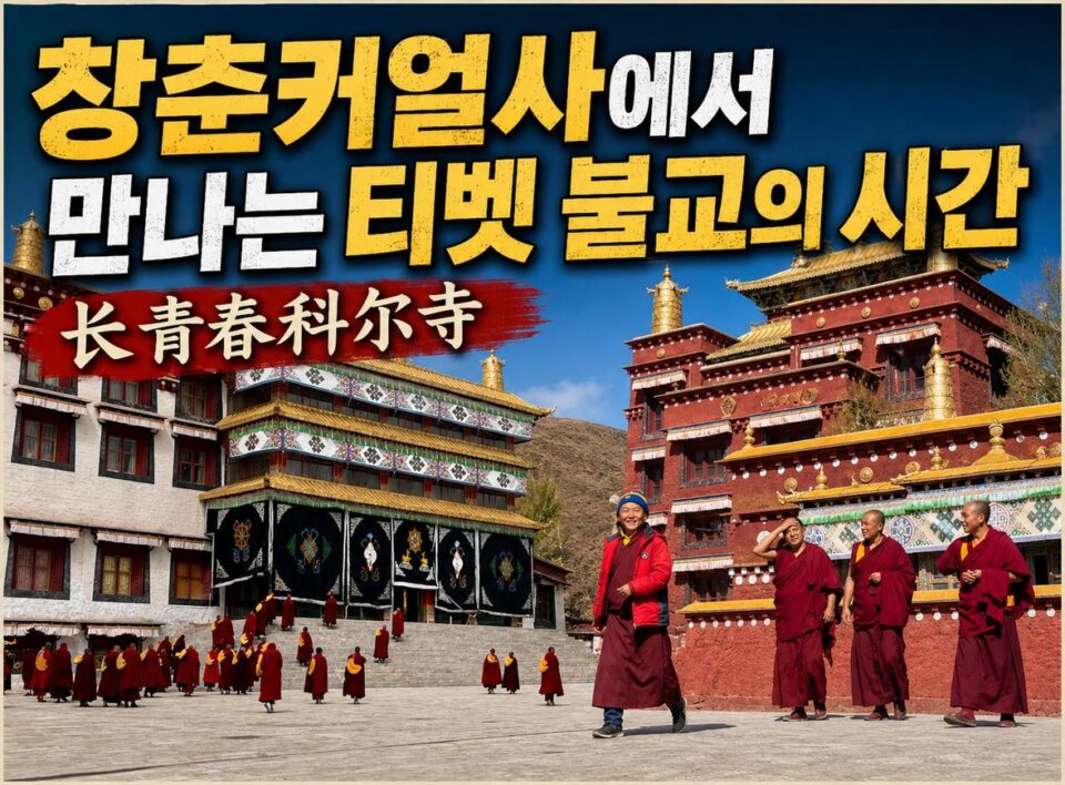 长青春科尔寺의 전경