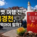 붉은 풍경천 식물의 사진