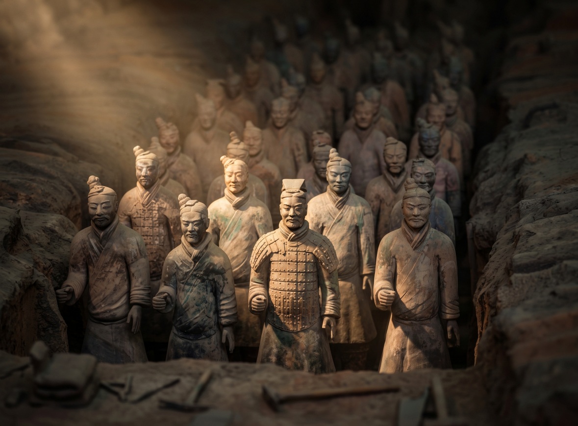 terracotta warriors ancient statues 티벳여행 전문 현지여행사
